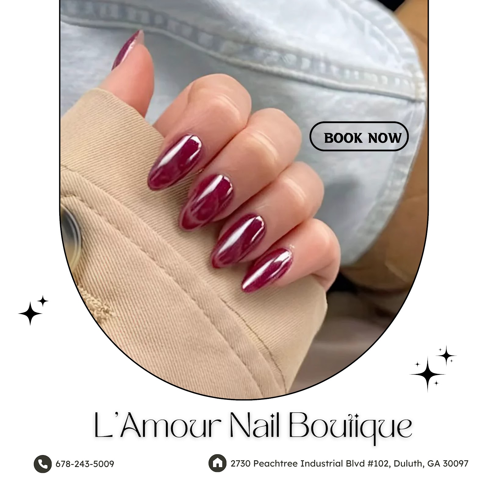 L’Amour Nail Boutique logo